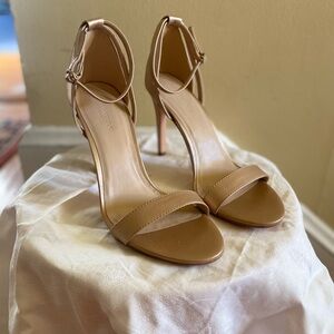 Banana Republic Tan Heels Stiletto Sandals